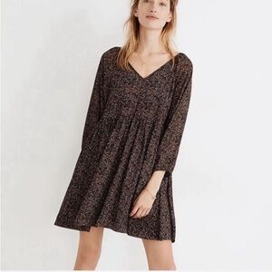 Madewell Babydoll LS Dress